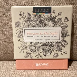 PRECIOUS IN HIS SIGHT Affirmation Cards For Women Theresa Ingram Book Renew